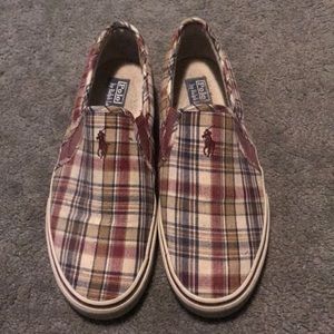 Polo Ralph Lauren slip on shoes